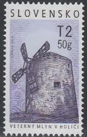 Slowakei Mi.Nr. 706 Techn. Denkmäler, Windmühle in Holic (T2)