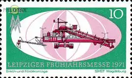 D,DDR Mi.Nr. 1653 Leipziger Frühjahresmesse 71, Brecheranlage SKET (10)