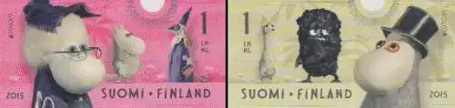 Finnland Mi.Nr. 2376-77 Europa 15, Hist.Spielzeug (2 Werte)