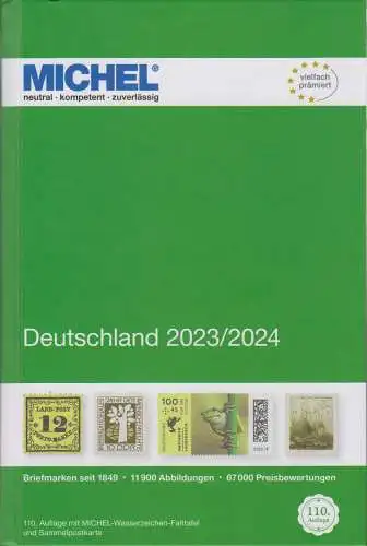 Michel Deutschland Katalog 2023/24