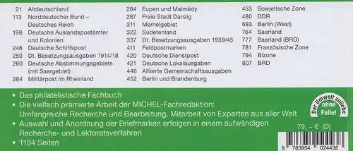 Michel Deutschland Katalog 2023/2024, 110.Auflage sofort lieferbar!