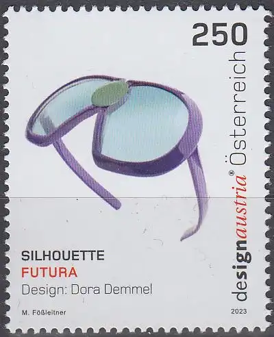 Österreich MiNr. 3716  Design aus Österreich, Sonnenbrille Futura  (250)