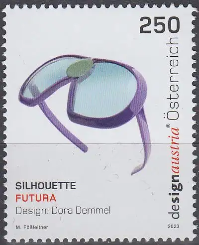 Österreich MiNr. 3716  Design aus Österreich, Sonnenbrille Futura  (250)