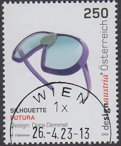 Österreich MiNr. 3716  Design aus Österreich, Sonnenbrille Futura  (250)