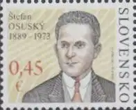 Slowakei Mi.Nr. 732 125.Geb. Stefan Osuský (0,45)