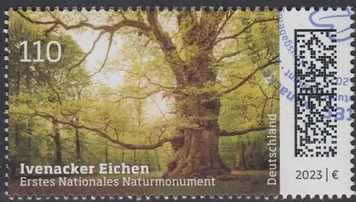 D,Bund Mi.Nr. 3775 Erstes Nationales Naturmonument, Ivenacker Eichen (110)