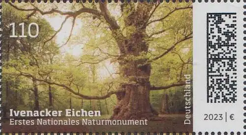 D,Bund Mi.Nr. 3775 Erstes Nationales Naturmonument, Ivenacker Eichen (110)