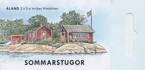 Aland Mi.Nr. MH 31 Sommerhäuser (Markenheftchen)