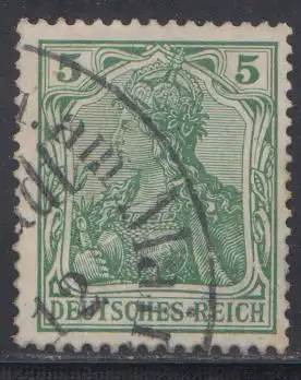 D,Dt.Reich Mi.Nr. 85I, Freim. Germania gestempelt