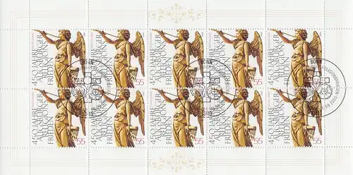 D,Bund Mi.Nr. Klbg. 2488 Augsburger Religionsfrieden, Engel mit Posaune 