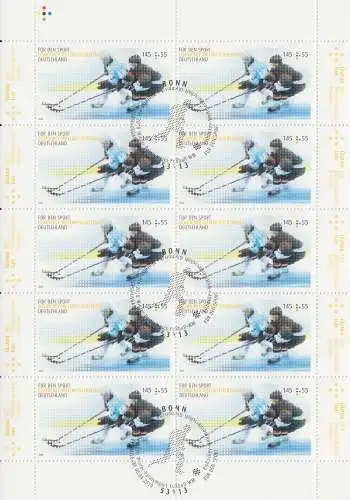 D,Bund Mi.Nr. Klbg. 2789 Eishockey-WM 2010 (mit 10x 2789)