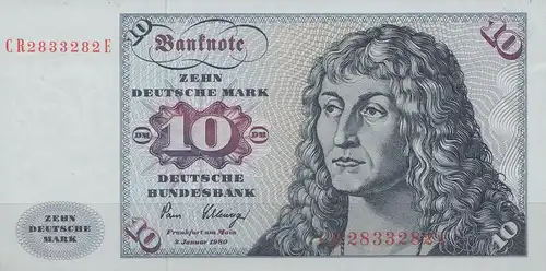 10 - DM Schein (fast bankfrisch) 