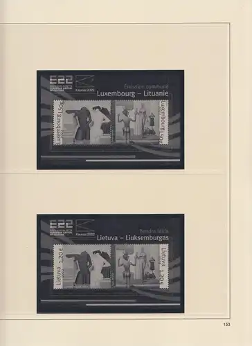 SAFE dual Vordruckblätter Europa Mitläufer 2022 