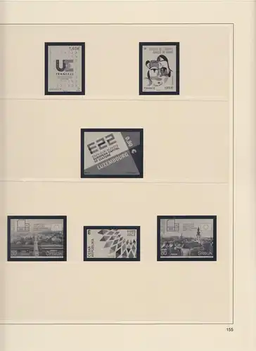 SAFE dual Vordruckblätter Europa Mitläufer 2022 