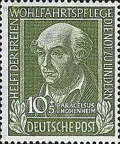 D,Bund Mi.Nr. 118 Wohlfahrt 49, Paracelsus (10+5)