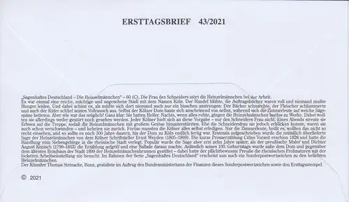 D,Bund Mi.Nr. 3631 Sagenhaftes Deutschland: Heinzelmännchen (60)