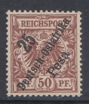 Deutsche Kolonien, Deutsch-Ostafrika MiNr 10, "Krone/Adler"
