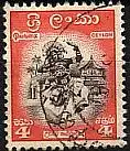 Ceylon Mi.Nr. 296 Tänzer aus Kandi (4C)
