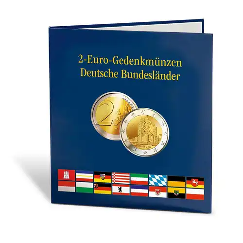 Münzalbum PRESSO, Euro-Collection für 2-Euro-Münzen "Deutsche Bundesländer"