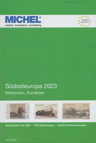 Michel Europa Katalog Band 4 - Südosteuropa 2023 108. Auflage Rumänien Moldawien