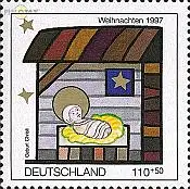 D,Bund Mi.Nr. 1960 Weihnachten 97, Christi Geburt (110+50)