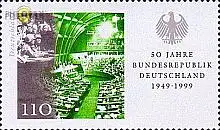 D,Bund Mi.Nr. 2054 50 J. BRD, militärische Konfrontation (110)