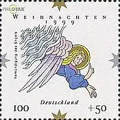 D,Bund Mi.Nr. 2084 Weihnachten 99, Verkündigung (100+50)