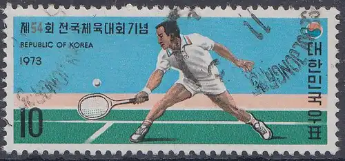 Korea-Süd Mi.Nr. 890 Nationale Sportspiele. Tennis (10)