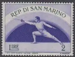 San Marino Mi.Nr. 514 Sport, Fechten (2)