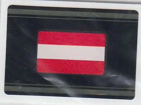 Signette mit Flagge Österreich