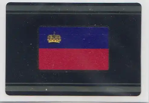 Signette mit Flagge Liechtenstein