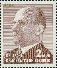 D,DDR Mi.Nr. 969 Freim. Walter Ulbricht (2 DM)