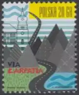 Polen MiNr. 5023 Via Carpatia, Schloss Lancut (20Gr)