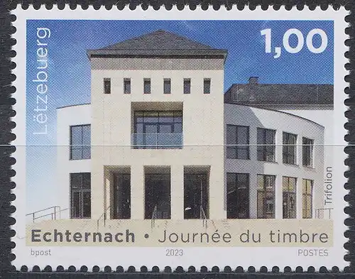 Luxemburg MiNr. (noch nicht im Michel) Tag der Briefmarke 2023, Echternach (1,00)