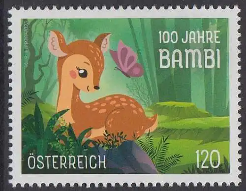 Österreich MiNr. 3746, 100 Jahre Bambi (120)