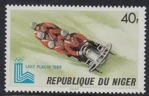 Niger Mi.Nr. 685 Olympische Winterspiele Lake Placid, Viererbob (40)