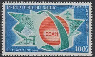 Niger Mi.Nr. 177 OCAM - Tagung (100)