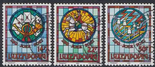 Luxemburg Mi.Nr. 1302-1304 Luxemburgische Post (3 Werte)