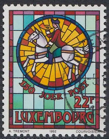 Luxemburg Mi.Nr. 1303 Luxemburgische Post: Postreiter (22)