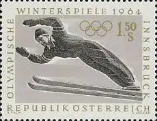 Österreich Mi.Nr. 1138 Olympia Innsbruck Skispringen (1,50)