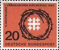 D,Bund Mi.Nr. 405 Ev. Kirchentag 63 (20)