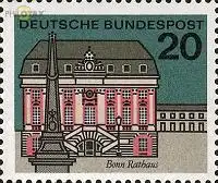 D,Bund Mi.Nr. 424 Bonn, Rathaus (20)