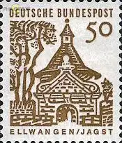 D,Bund Mi.Nr. 458 Deutsche Bauwerke, Schlosstor Ellwangen (50)