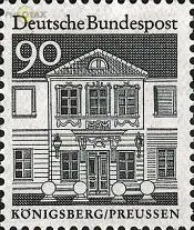 D,Bund Mi.Nr. 499 Deutsche Bauwerke, Damenstift Königsberg (90)