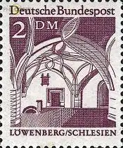 D,Bund Mi.Nr. 503 Deutsche Bauwerke, Rathaus Löwenberg (200)