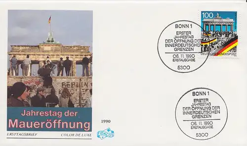 D,Bund Mi.Nr. 1482I Öffnung der innerdt.Grenzen, Brandenburger Tor (100)