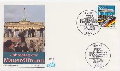 D,Bund Mi.Nr. 1482I Öffnung der innerdt.Grenzen, Brandenburger Tor (100)