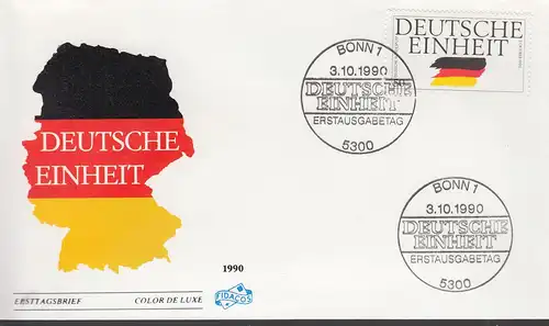 D,Bund Mi.Nr. 1477 Deutsche Einheit (50)