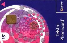 Telefonkarte Australien Telstra, Grafik, 5