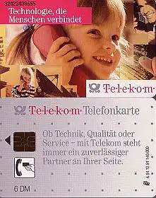 Telefonkarte A 54 12.91 Technologie, DD 3202 matte enge Nr.